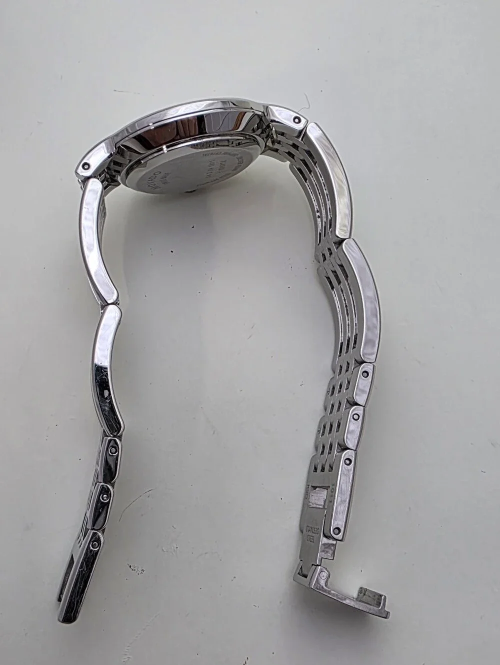 Movado Esperanza Silver-Men's/Ladies 28mm Stainless Steel Watch with Black Dial